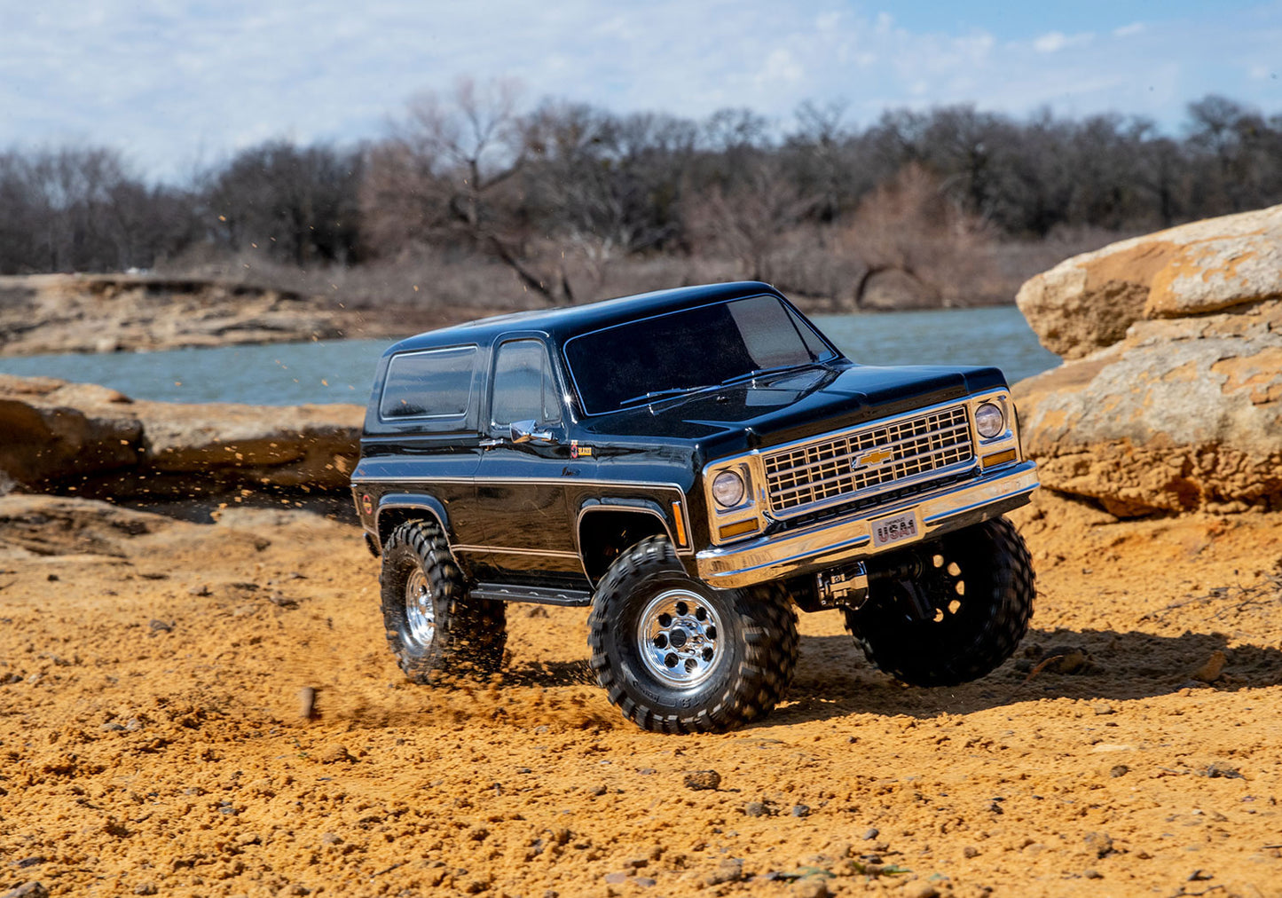 1/10 TRX-4 '79 Blazer, 4WD, Clipless RTD (Requires battery & charger): Black