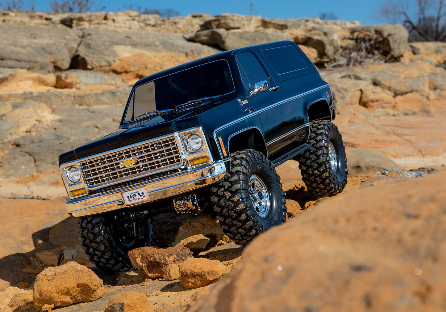 1/10 TRX-4 '79 Blazer, 4WD, Clipless RTD (Requires battery & charger): Black