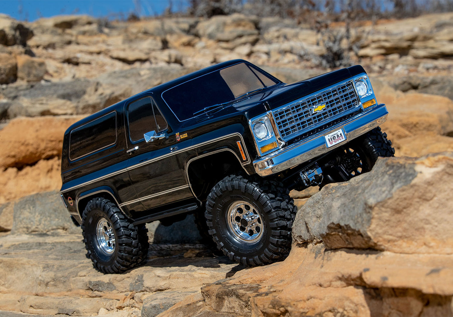 1/10 TRX-4 '79 Blazer, 4WD, Clipless RTD (Requires battery & charger): Black