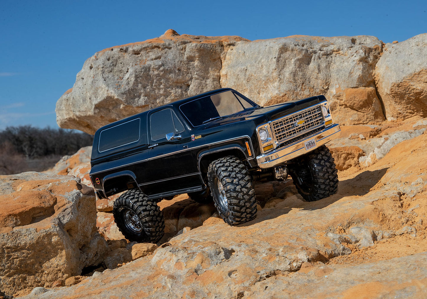 1/10 TRX-4 '79 Blazer, 4WD, Clipless RTD (Requires battery & charger): Black