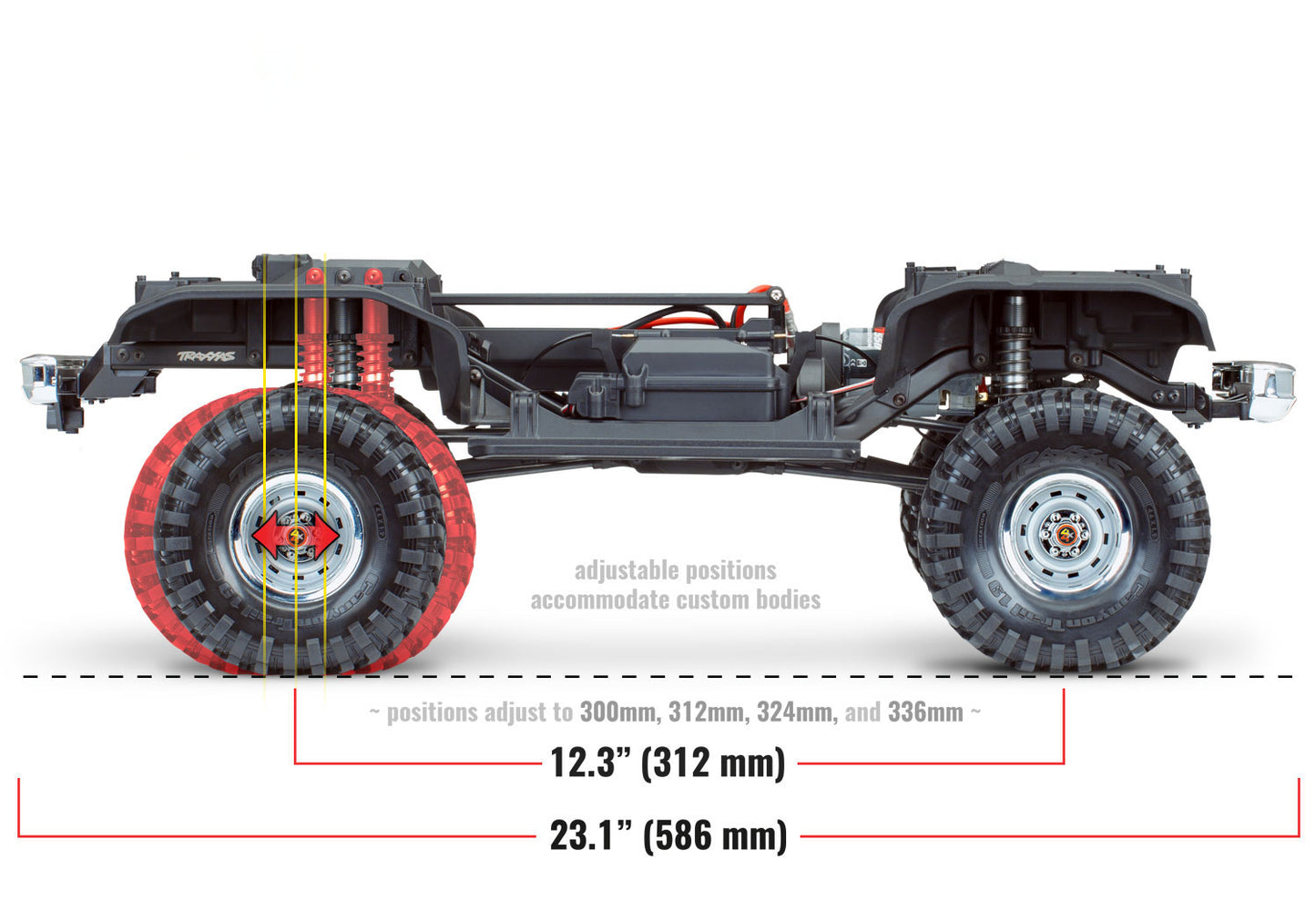 1/10 TRX-4 '79 Blazer, 4WD, Clipless RTD (Requires battery & charger): Black