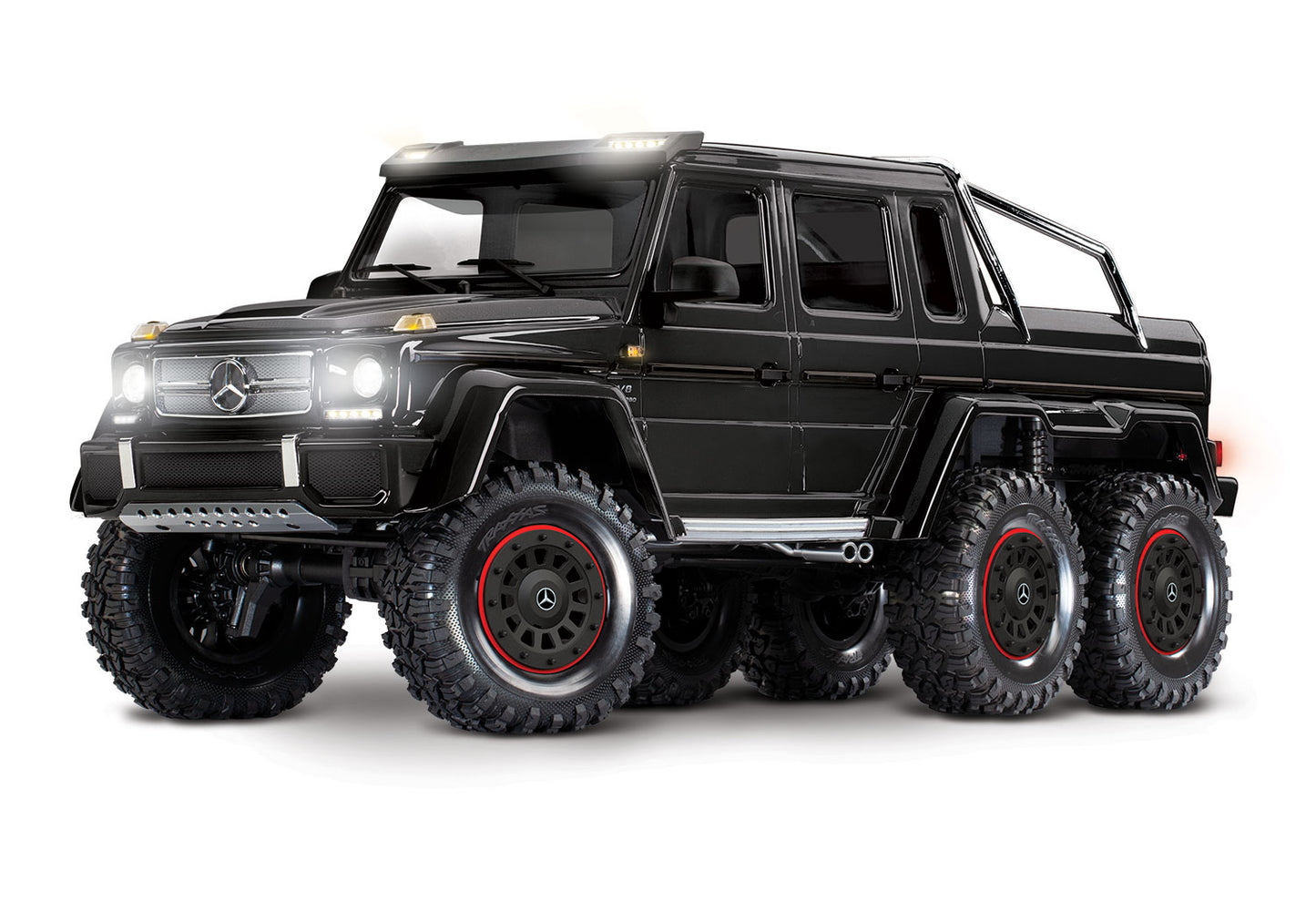 1/10 TRX-6 MercedesBenz® G 63 AMG, 6WD, RTD (Requires battery and charger): Black