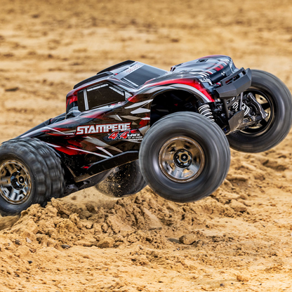 1/10 Stampede, 4x4, VXL (Requires battery & charger): Red