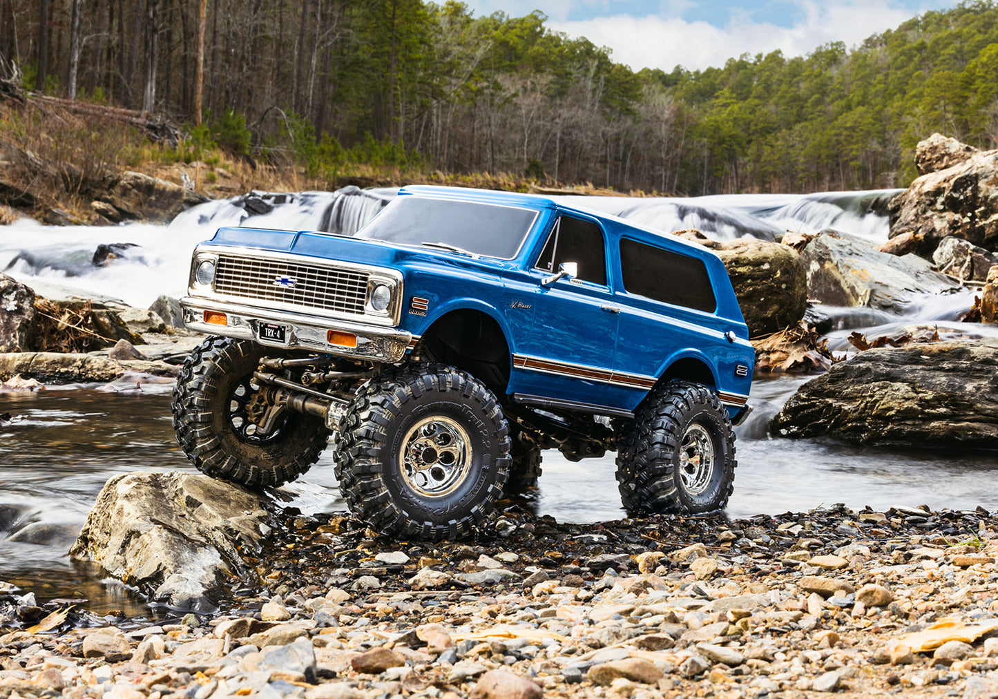 TRX-4 Chevrolet 1972 K5 Blazer High Trail Blue (Needs Battery & Charger)