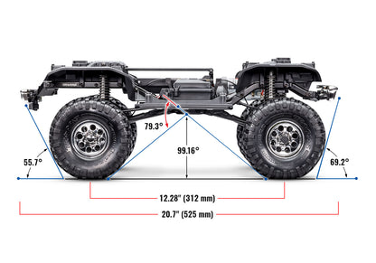 TRX-4 Chevrolet 1972 K5 Blazer High Trail Red (Needs Battery & Charger)