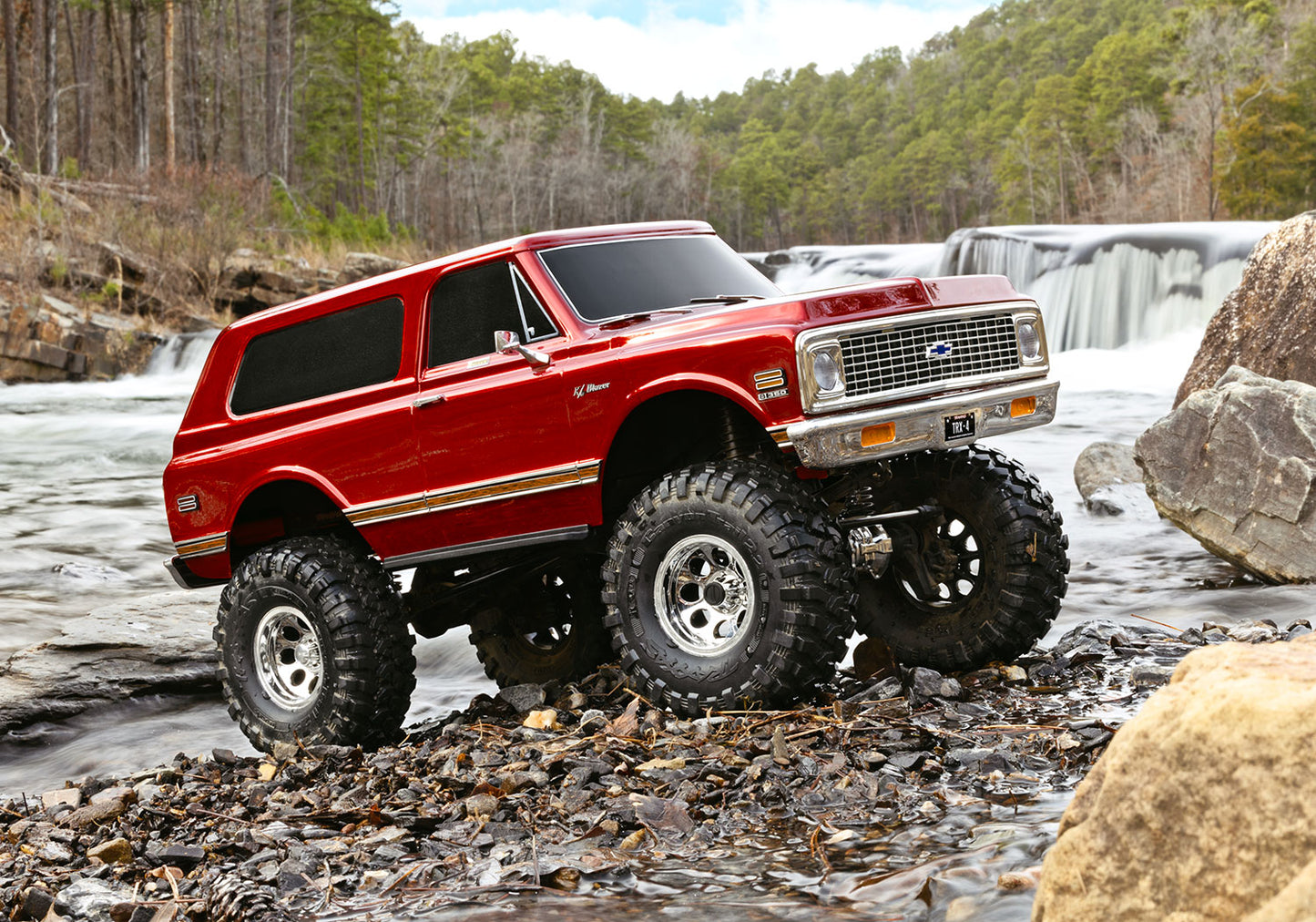 TRX-4 Chevrolet 1972 K5 Blazer High Trail Red (Needs Battery & Charger)