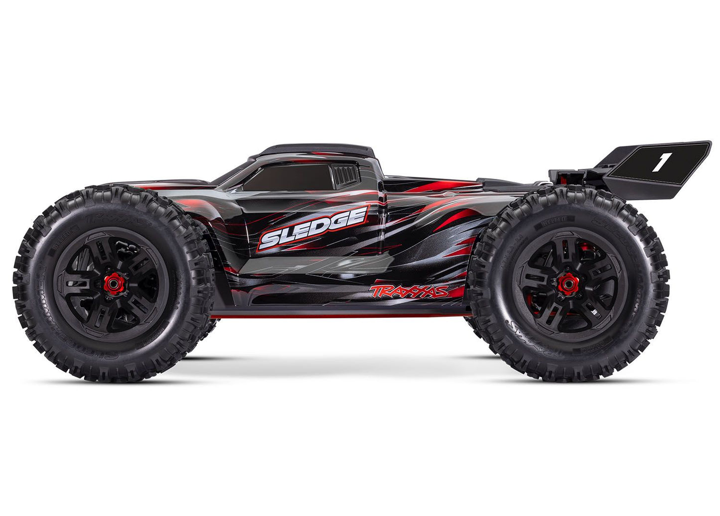 1/8 Sledge™4WD Brushless w/TQi, Red