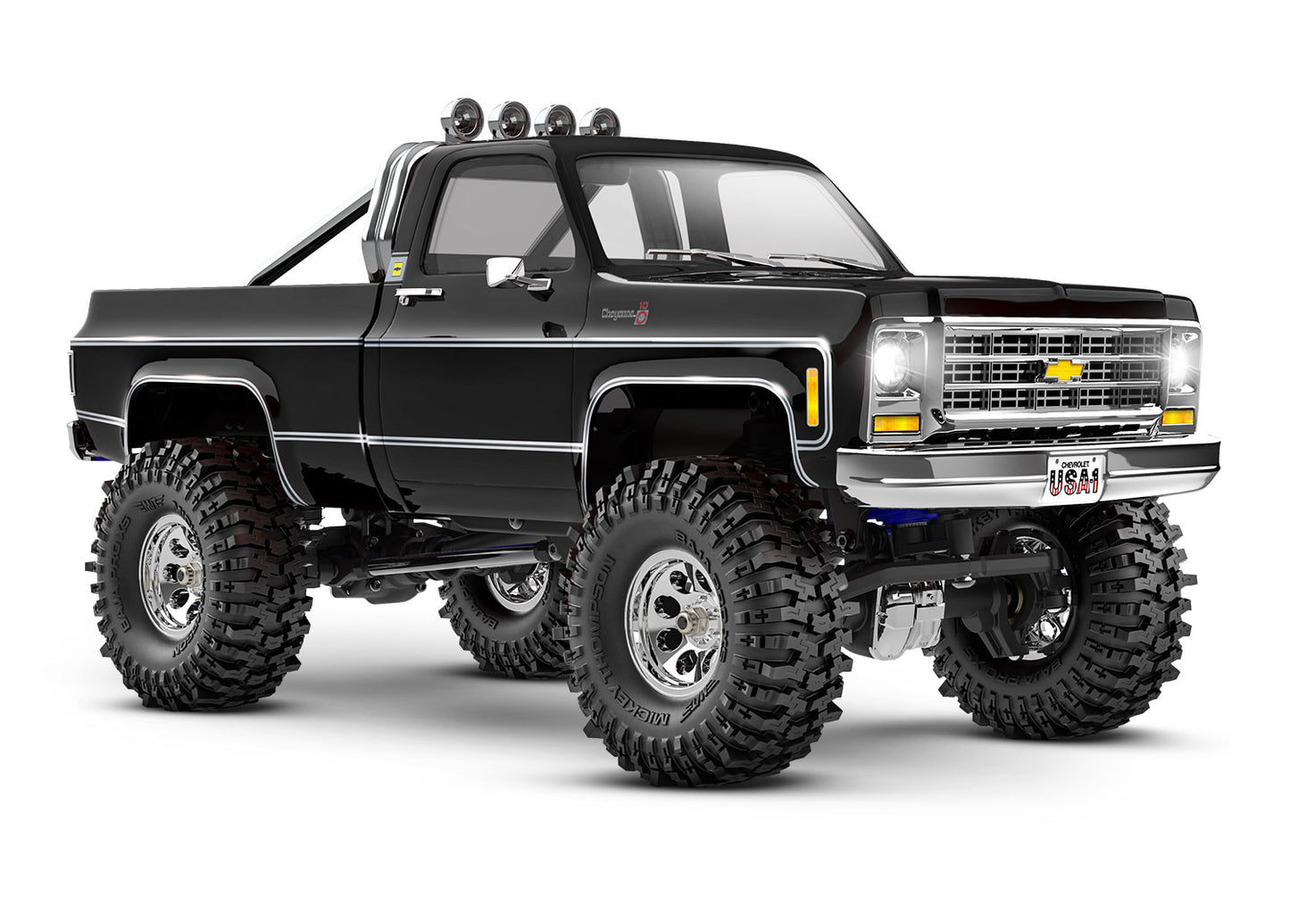 1/18 TRX-4M Chevrolet K10 High Trail: Black