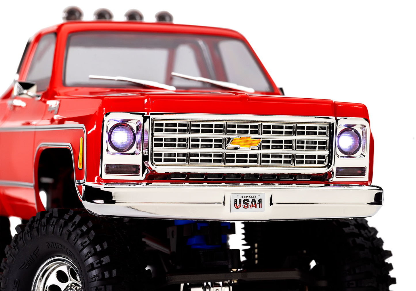 1/18 TRX-4M Chevrolet K10 High Trail: Red