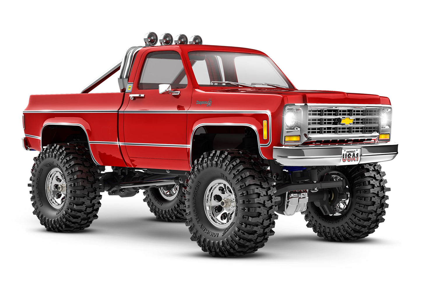 1/18 TRX-4M Chevrolet K10 High Trail: Red