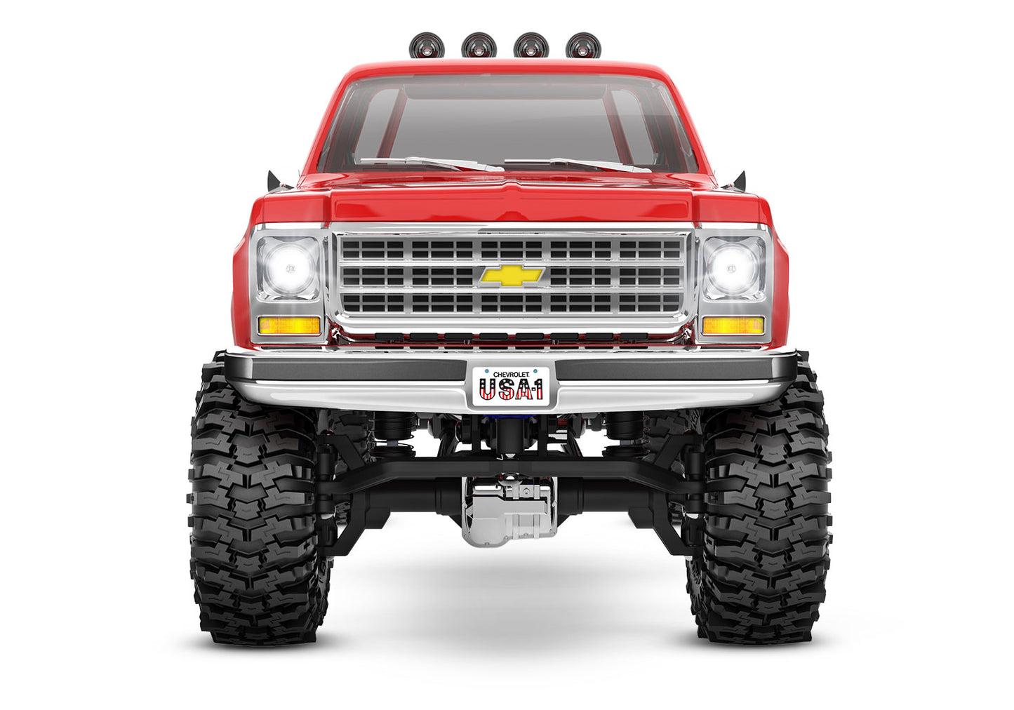 1/18 TRX-4M Chevrolet K10 High Trail: Red