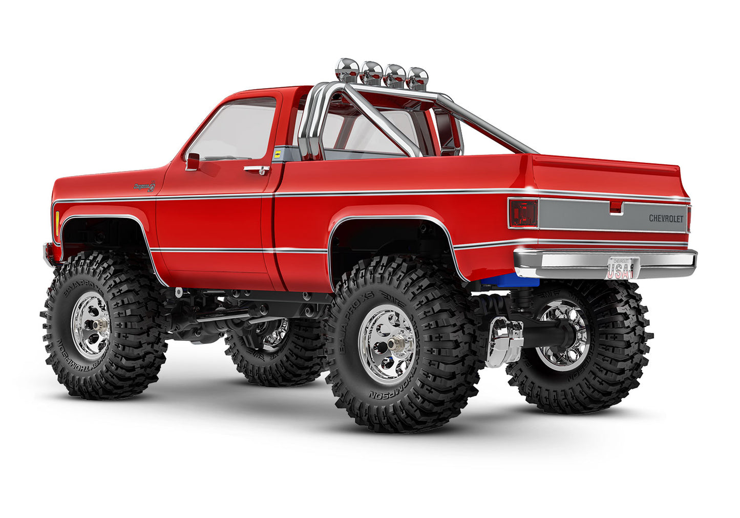 1/18 TRX-4M Chevrolet K10 High Trail: Red