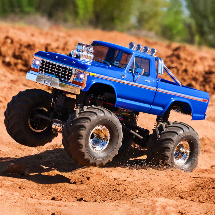 1/18 TRX-4M Ford F-150 Monster Truck: Blue