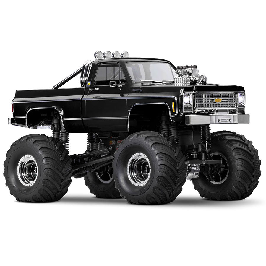 1/18 TRX-4MT Chevrolet K10 Monster Truck: Black