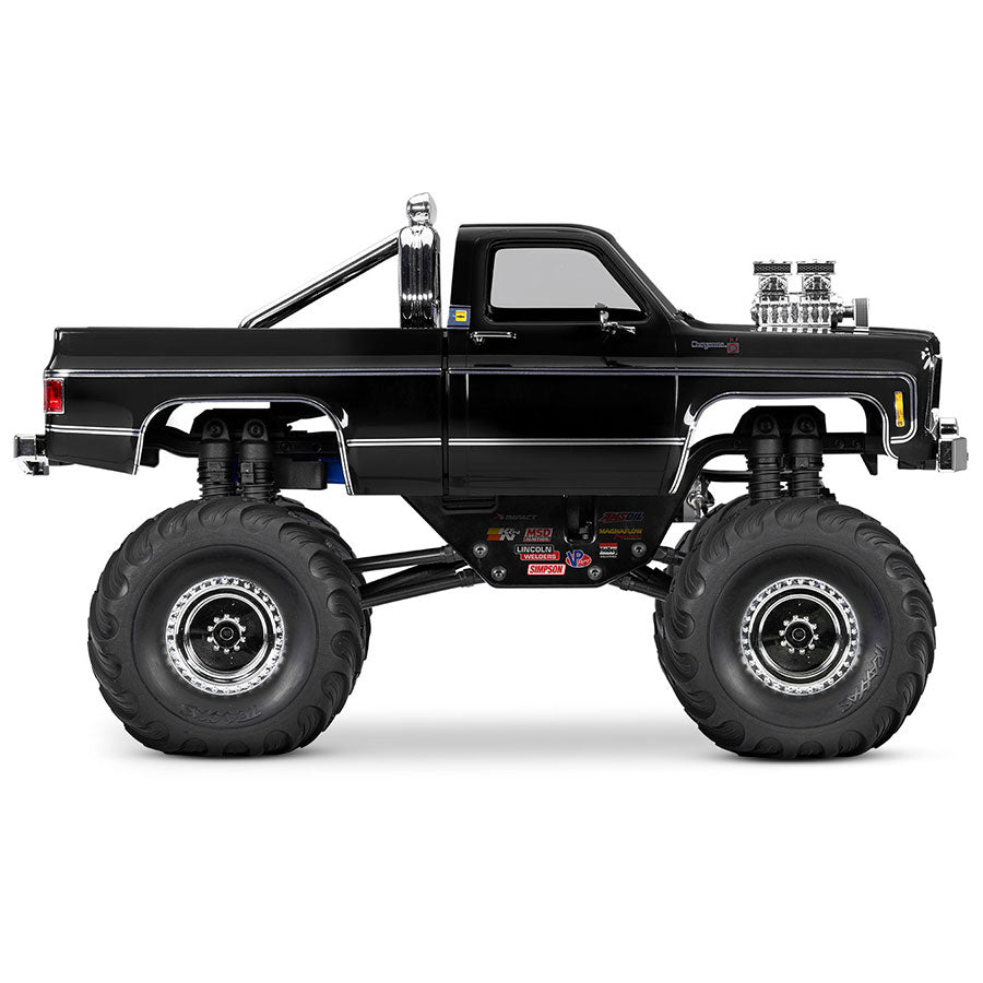 1/18 TRX-4MT Chevrolet K10 Monster Truck: Black