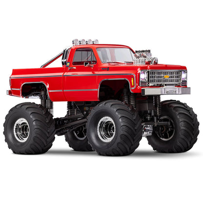 1/18 TRX-4MT Chevrolet K10 Monster Truck: Red