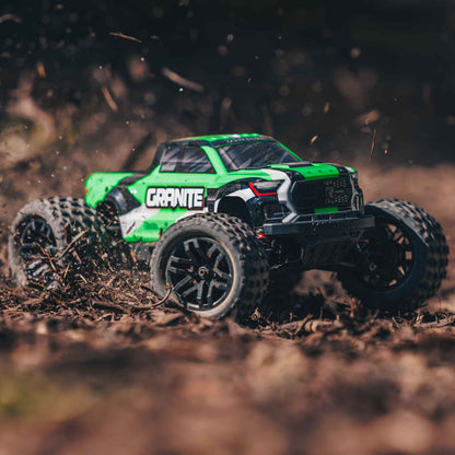 1/18 GRANITE GROM 4x4 SMART Small Scale MT Green  (Includes battery and charger)