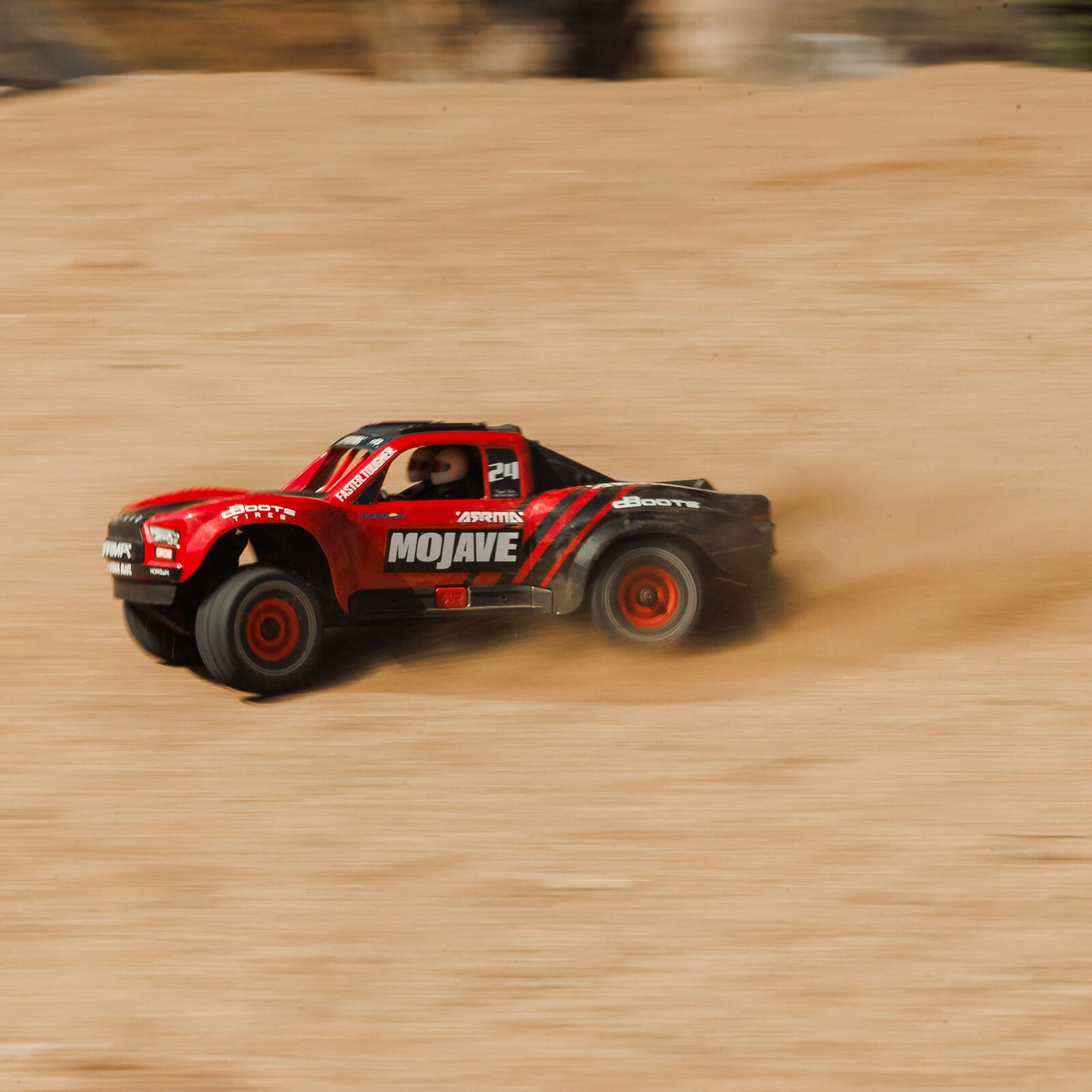 1/12 Mojave GROM Small Scale 4x4 DT RTR (Includes battery and charger) Red/Black