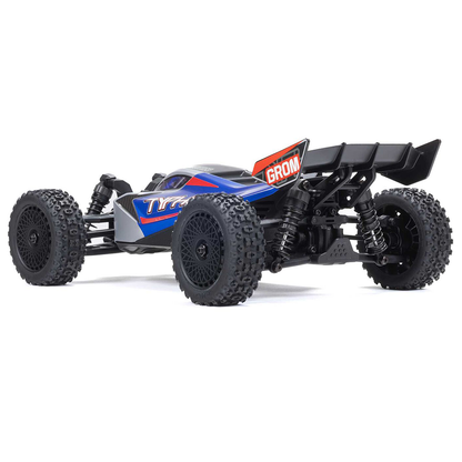 1/12 Typhon GROM Small Scale 4x4 Buggy (Includes battery and charger) Blue/Silver