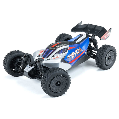 1/12 Typhon GROM Small Scale 4x4 Buggy (Includes battery and charger) Blue/Silver