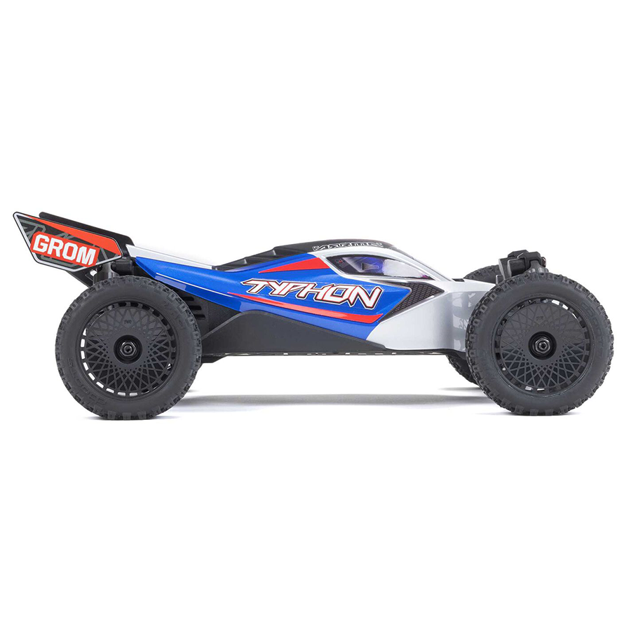 1/12 Typhon GROM Small Scale 4x4 Buggy (Includes battery and charger) Blue/Silver