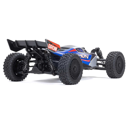 1/12 Typhon GROM Small Scale 4x4 Buggy (Includes battery and charger) Blue/Silver