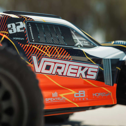 1/10 VORTEKS 2wd w/battery & charger Orange