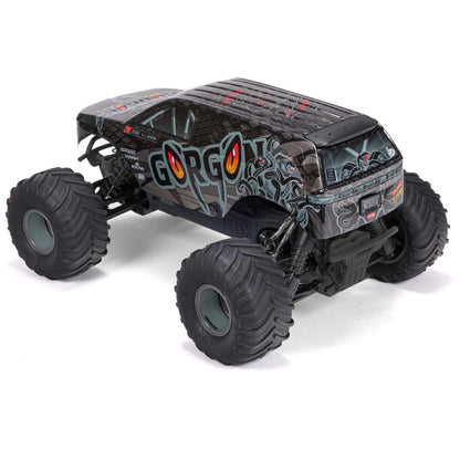 1/10 GORGON 4X2 Monster Truck Kit (includes battery and charger): Black