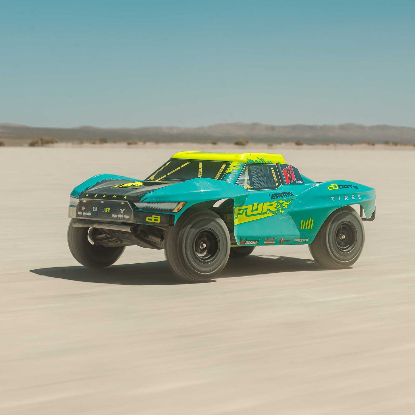 1/10 FURY 2wd 223S BLX Brushless RTR: Green