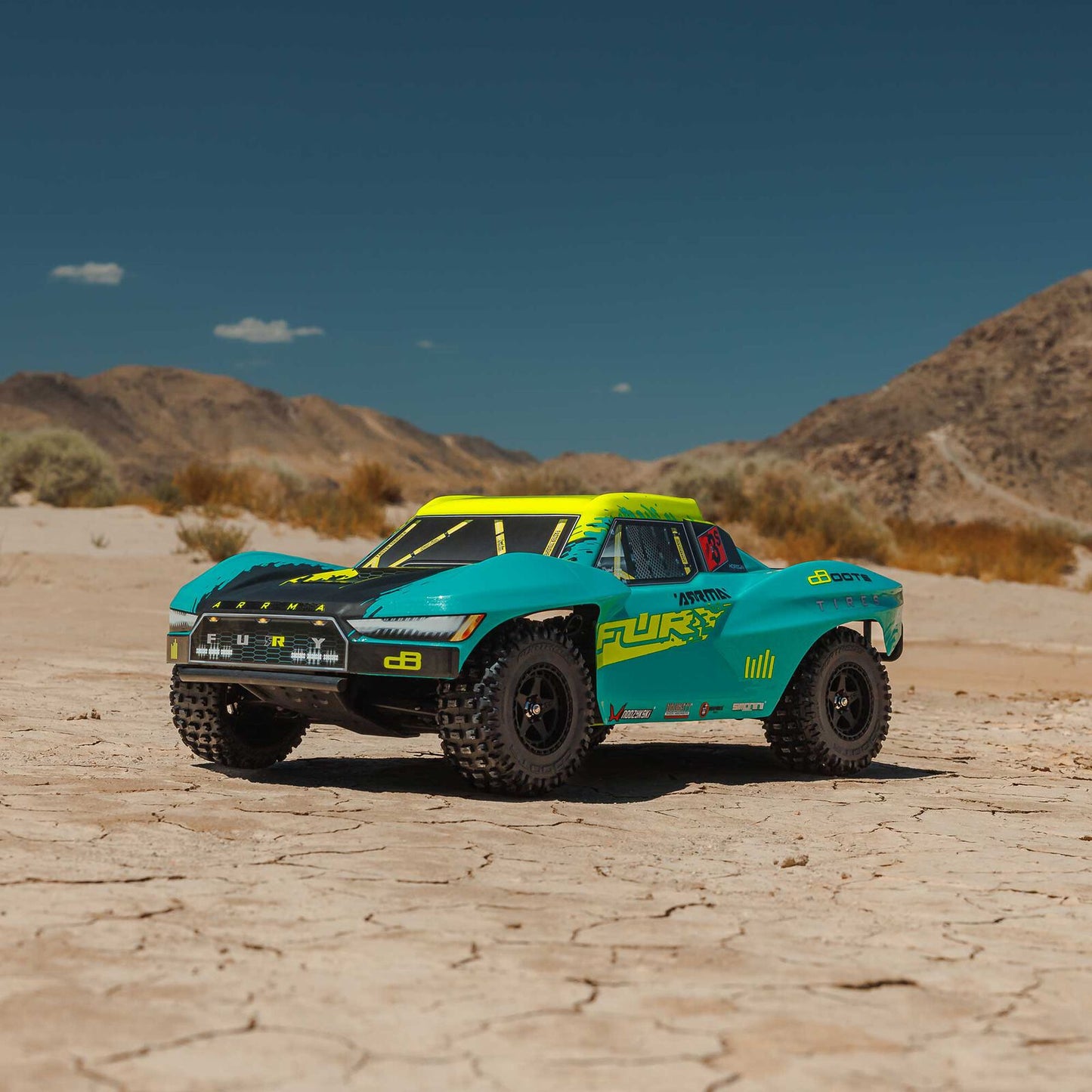 1/10 FURY 2wd 223S BLX Brushless RTR: Green