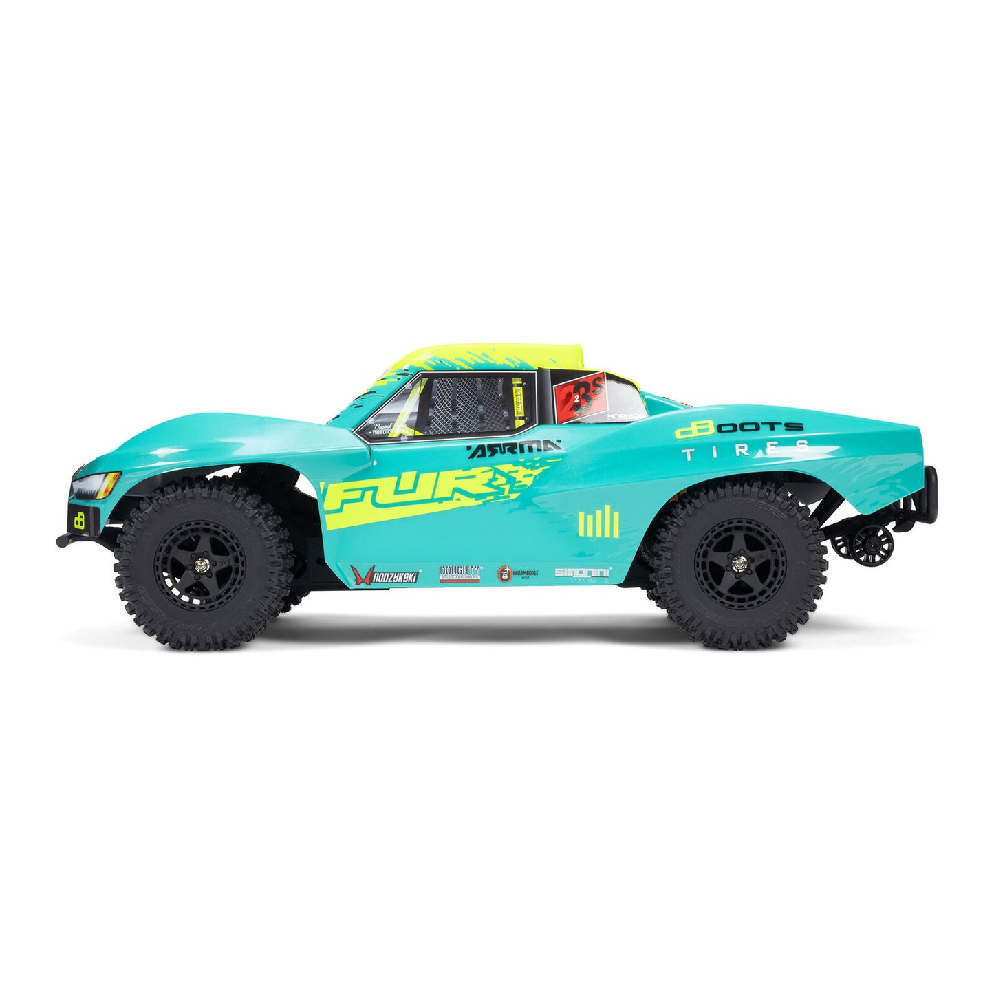 1/10 FURY 2wd 223S BLX Brushless RTR: Green