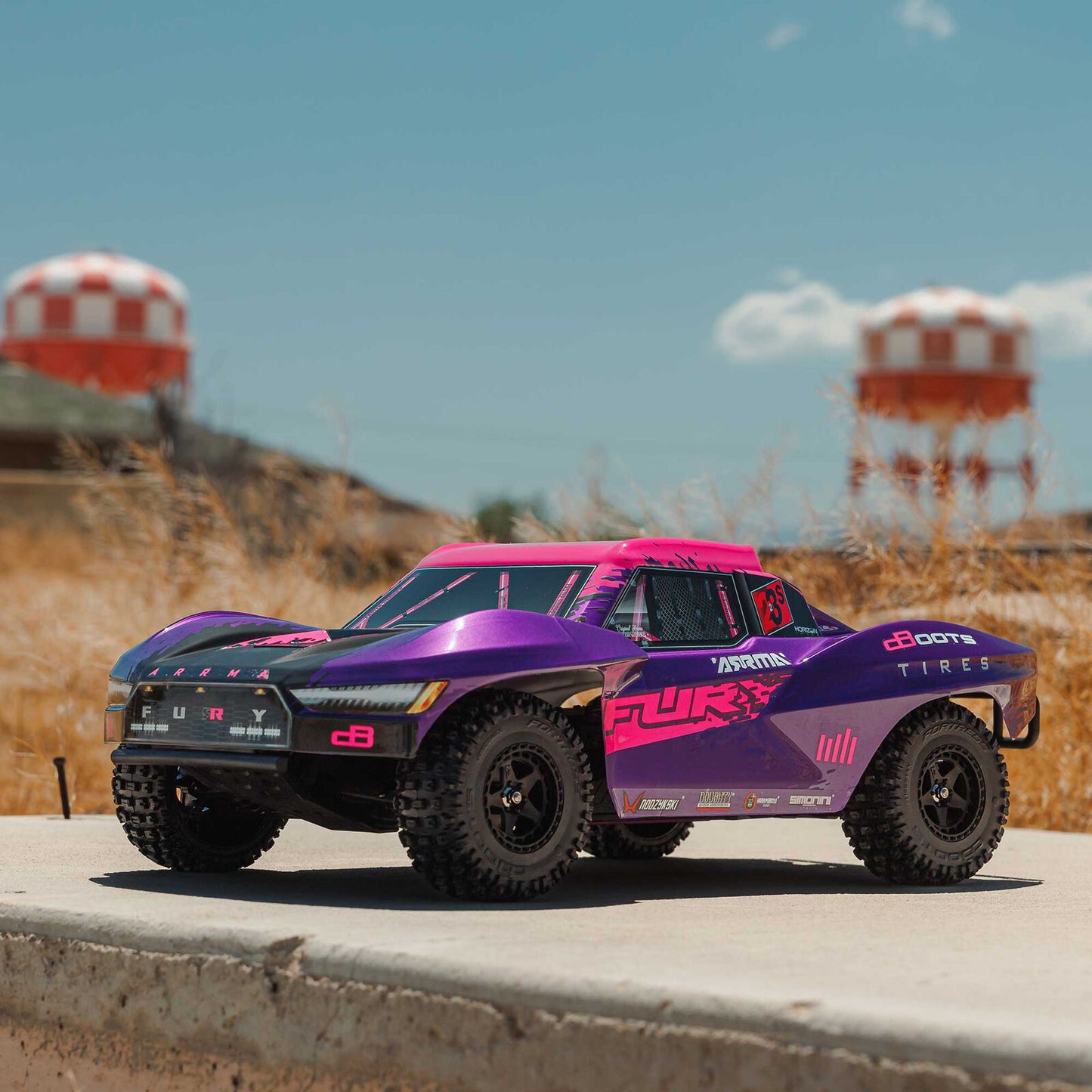 1/10 FURY 2wd 223S BLX Brushless RTR: Purple