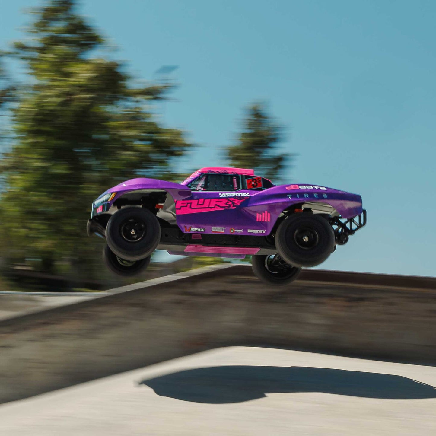 1/10 FURY 2wd 223S BLX Brushless RTR: Purple