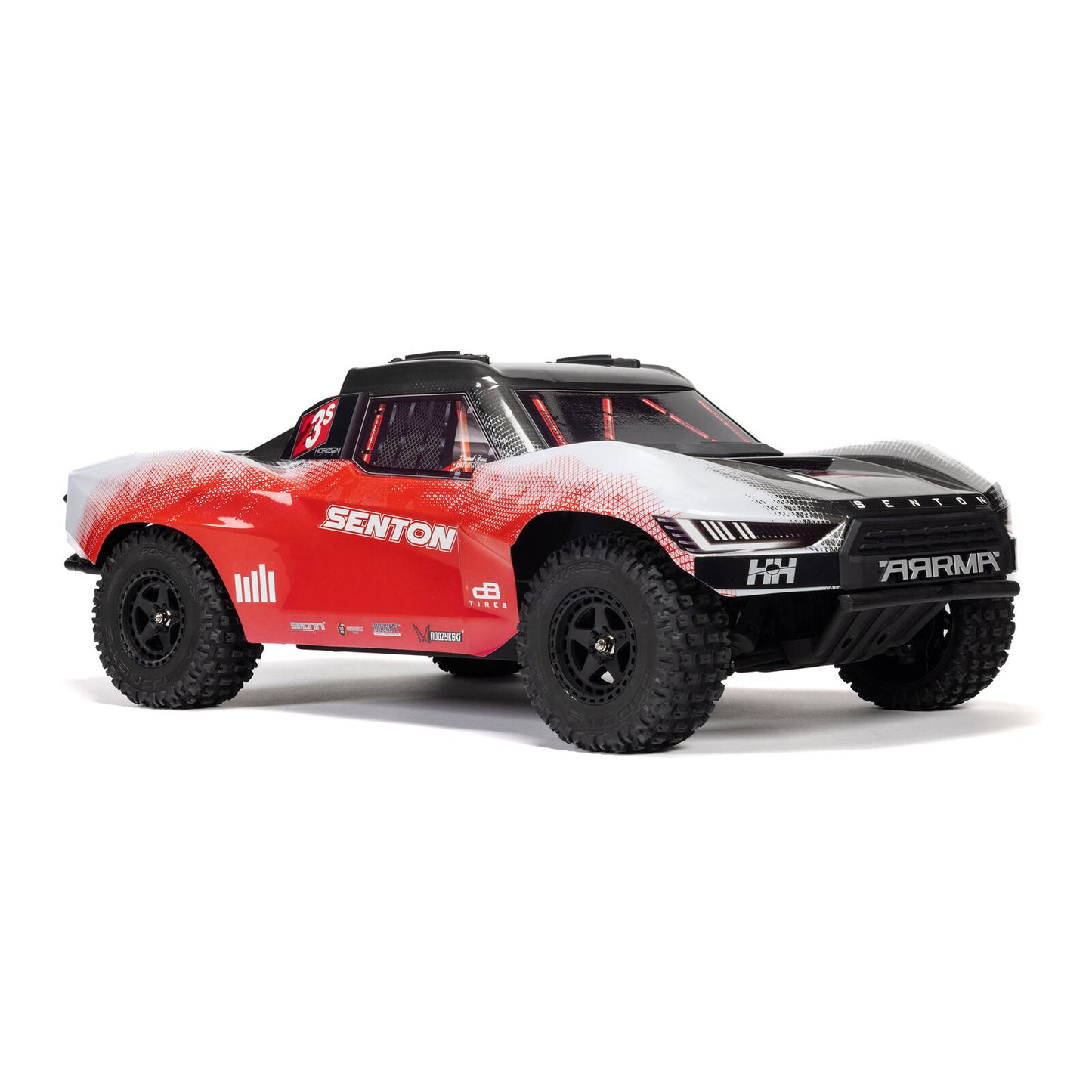 1/10 Senton 223S, 4WD, BLX w/DSC (Requires battery & charger): Red