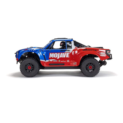 1/8 Mojave 4S 4WD BLX: (Requires battery & charger): Blue/Red