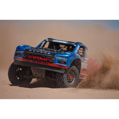 1/8 Mojave 4S 4WD BLX: (Requires battery & charger): Blue/Red