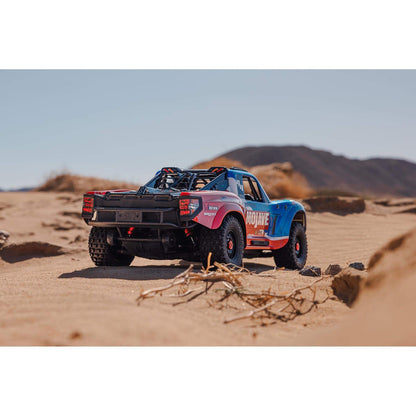 1/8 Mojave 4S 4WD BLX: (Requires battery & charger): Blue/Red