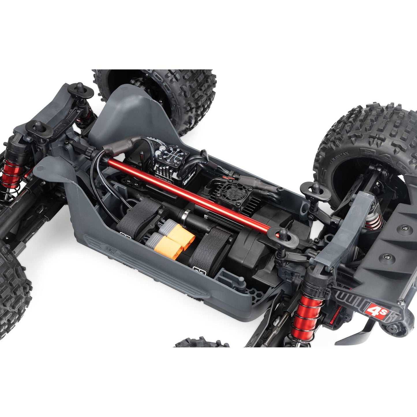 1/10 Outcast 4x4 4S BLX  Stunt truck (Requires battery & charger): Red