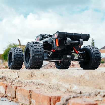 1/5 Outcast 4WD, EXtreme Bash Roller Stunt Truck (Requires battery & charger): Black