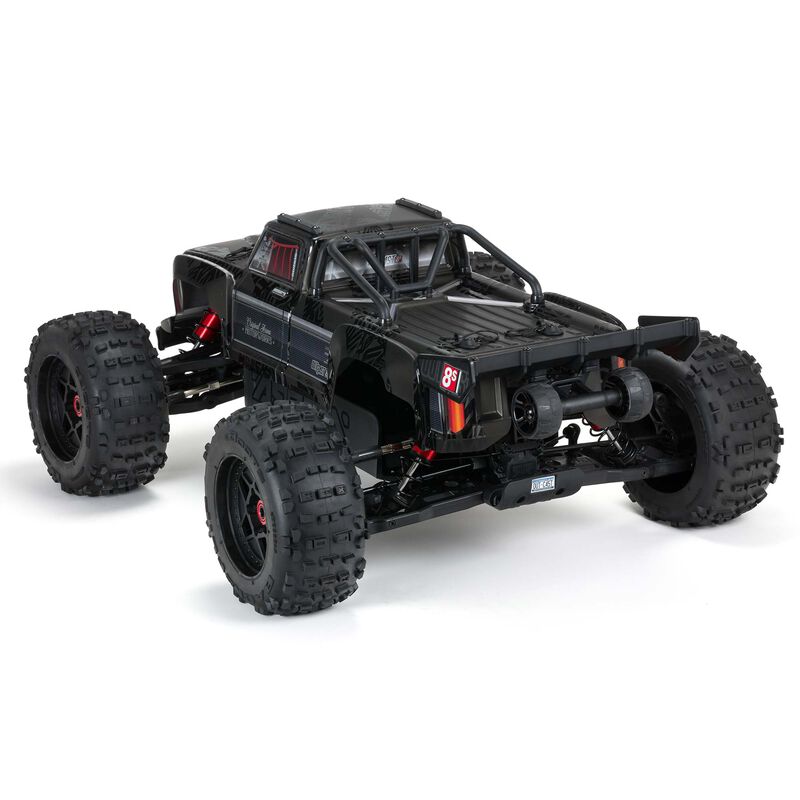 1/5 Outcast 4WD, EXtreme Bash Roller Stunt Truck (Requires battery & charger): Black