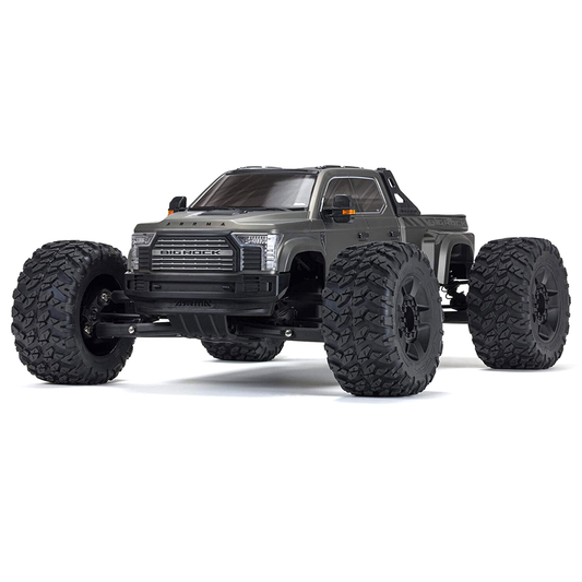 1/7 Big Rock 4WD BLX (Requires battery & charger): Gunmetal