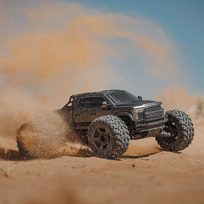 1/7 Big Rock 4WD BLX (Requires battery & charger): Gunmetal