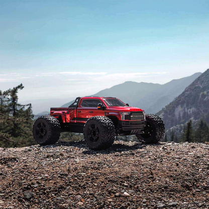 1/7 Big Rock 4WD BLX (Requires battery & charger): Red