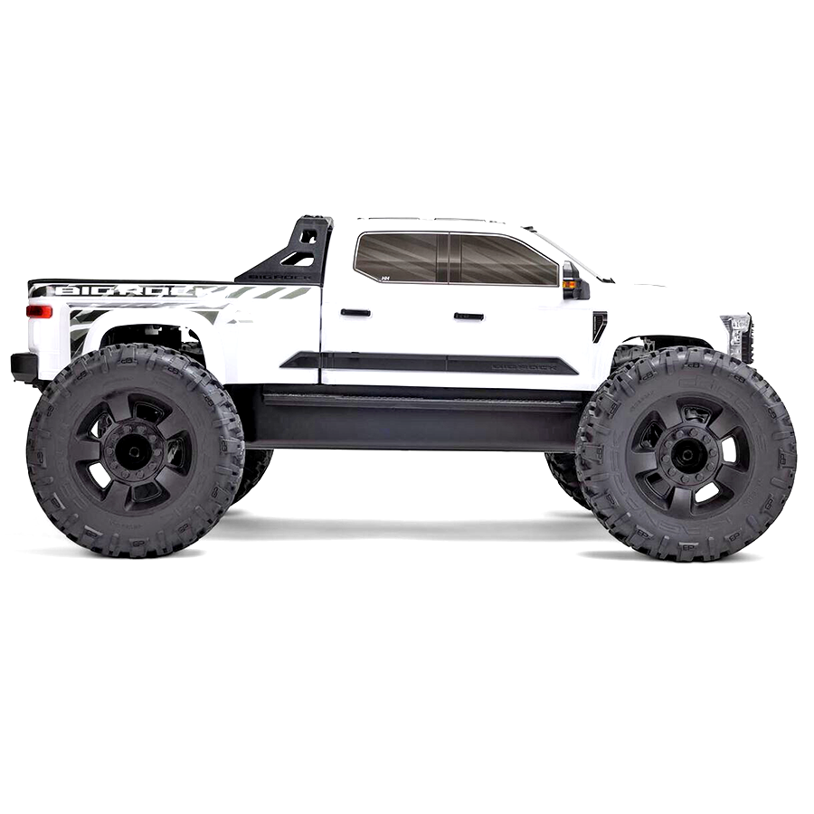 1/7 Big Rock 4WD BLX (Requires battery & charger): White