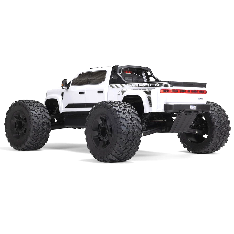 1/7 Big Rock 4WD BLX (Requires battery & charger): White