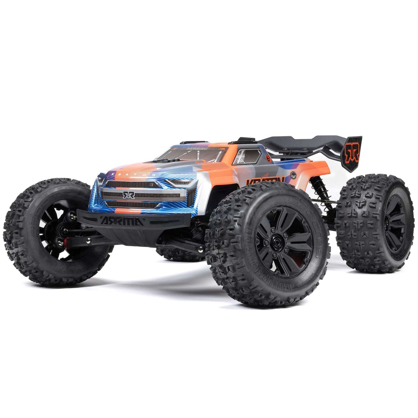 1/8 Kraton 6S, 4WD, BLX (Requires battery & charger): (Blue/Orange)