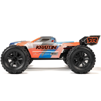 1/8 Kraton 6S, 4WD, BLX (Requires battery & charger): (Blue/Orange)