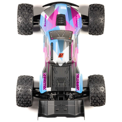 1/8 Kraton 6S, 4WD, BLX (Requires battery & charger): (Blue/Pink)