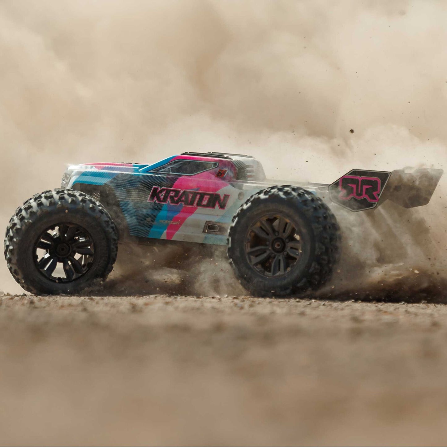 1/8 Kraton 6S, 4WD, BLX (Requires battery & charger): (Blue/Pink)