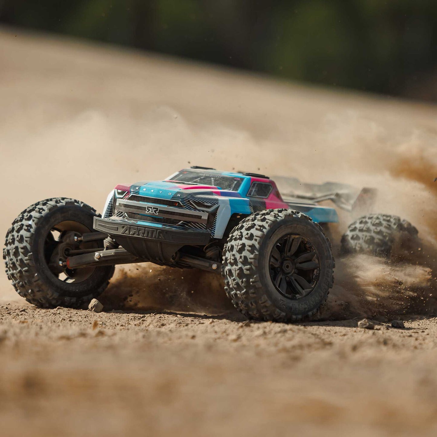 1/8 Kraton 6S, 4WD, BLX (Requires battery & charger): (Blue/Pink)